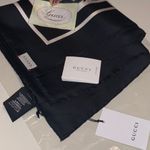 Gucci NWT Silk Scarf with Floral Print Photo 14