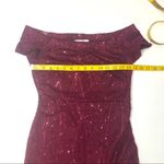 Bailey blue  off the shoulder sparkle mini dress Medium Photo 5