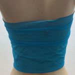 Zuliana Sarong Teal Mesh Top/Mini Sarong Skirt. Made in USA. New Blue Size undefined Photo 2