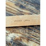 80s 90s Vintage Silver Croc Embossed Leather Belt Women's Large Western Photo 1