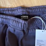 NWT 7 Days Active Organic Lounge Pants Gray Photo 2