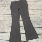 London Jean  Flare Leg Stretch Jeans Gray-6 Photo 0