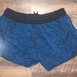 Lululemon Hotty Hot Short Mini Park Lace Multi Black and Blue Size 8 Photo 3