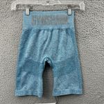 Gymshark NWT Flex Cycling Shorts 7" Hydro Teal Blue Athletic Biker Gym Women XS Photo 2