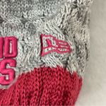 Cleveland Browns NFL New Era Breast Cancer Awareness Knit Beanie Hat Cap Women’s Gray Photo 2