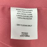 Something Navy | XXS | Bouclé Fitted Gold Button Front Jewel Neck Blazer Jacket Photo 10