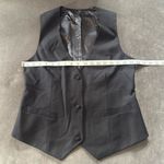 Women’s Black Slim Fit 3 Piece Formal Tuxedo Pant Suit Peak Lapel Size 6 NEW Photo 7