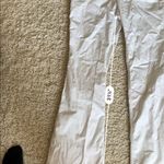 London Jean  The Christine Fit White Flare Jeans size 12 Photo 5