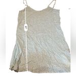 Billabong NWT Blooming Mini Dress White Green Floral Sleeveless Women’s Sz Large Photo 11