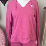 PINK - Victoria's Secret PINK VS Nation pullover hoodie set with shorts Photo 0