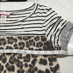 Pink Lily  Black and Gray Leopard Print Tee Photo 6