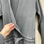 AMO Georgie Long Sleeve Crop Jumpsuit XS Gray Photo 6
