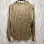 Madewell Womens Size 6  Satin Button Up Top NWT Photo 4
