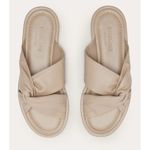 Everlane  The Day Twist Sandals in Warm Khaki 9 New Womens Slides flats Photo 8