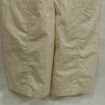 ZARA Utility Jumpsuit Beige Short Sleeve Zip Front Size xs Photo 9