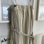 Hello Molly NWT Indikah by Angel Biba tied shoulder tent trapeze striped midi dress Photo 6