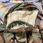 Vintage Old School Camo US Army Airborne Coat Cold Weather Field Medium Short Photo 11