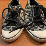 Coach  Black Signature Canvas Sneakers Photo 4