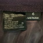 Women's Elegant Straight‎ Trouser Pants 6 Purple Career Workwear Photo 6