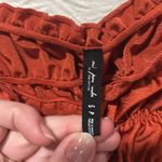 Urban Outfitters Out From Under  Burnt Orange Ruched Smocked Crop Top Size Small Photo 1