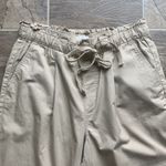Loft  Paper Bag Tan Pants Sz LP NWT Photo 6