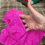 Generation Love High Waist Pink Sequin Shorts Photo 4