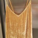 Reformation ππ Rimini Velvet Dress ~ Gold XL NWT Photo 12
