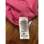 Reebok Tank Top Magenta Pink Size Medium Black/Silver Logo Activewear Athletic Photo 5