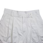 Mable Anthropologie Aliya Shorts Womens Small White Linen Blend High Rise Photo 2