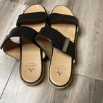Aquatalia  Mae Water Resistant Espadrille Slide Sandal Women's Black Size 9 Photo 4