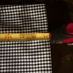 Ann Taylor Black & White Checkered Pants Straight Leg With Pockets Sz 4 Photo 8