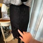 Speechless  Dress upper animal print lower lace overlay black‎ & white small S Photo 4