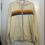Aviator Nation  5 Stripe Zip Up Hoodie Photo 3