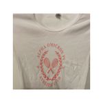 Los Angeles Apparel Alpha Omicron Pi Athletic Club 90's Style Babydoll Tee, S Photo 1