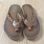 Sperry New Women’s Flip Flops Sandals Braided Brown Size 5.5-6 Photo 5