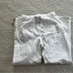 Aerie  white straight leg pull on pants size small Photo 5