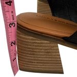 Lucky Brand  Women's Rhodette High Heel Sandal‎ Black Nubuck Leather Size 11M Photo 10