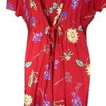 Vintage Positive Attitude flower print dress Size 14 Photo 14