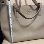 Tory Burch  Taupe Leather Tote Photo 12