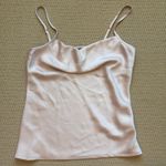 EXPRESS  Satin Cowl Neck Cami Pink Photo 0