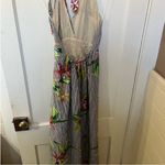 Dress Forum Black and White Stripped Backless Resort Wear Dress Photo 4