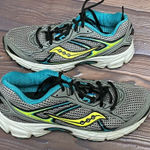 Saucony  Grid Cohesion TR7 S15183-3 Athletic Shoes  7.5 Gray Yellow Teal Photo 0