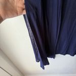 Invoire Cardigan Womens Large Long Lightweight Open Front Duster Sweater Blue Photo 3