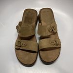Clarks  cork footbed slip on sandals size 10 Photo 1