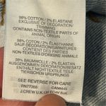 Madewell  Women's Wide Leg Crop Jeans Blue Size 24 Exposed Button Photo 12