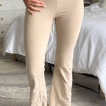 Hollister  beige flare leggings Photo 0