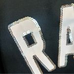 NWT NFL RAIDERS Women’s Zip Up Jacket With Sequence Outlined Sz XXL Black Photo 9