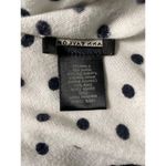Ann Taylor Women's White w/Black Polka Dots Cardigan Size M - SKU 2001 Photo 3