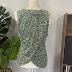 Anthropologie  Dolan animal print cross back tank top Photo 1