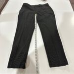 ZARA  Black & White Dot Print High Rise Ankle Length Dress Pants‎ Size 6 Photo 8